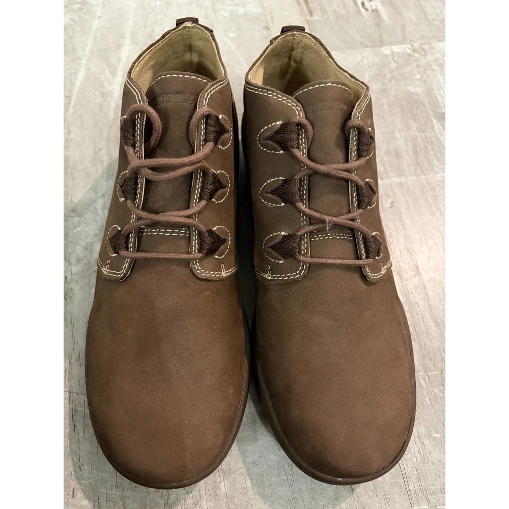 Margaritaville Havana Dreamin Shoes Men's Leather Brown/Tan MG5063D Size 10‎